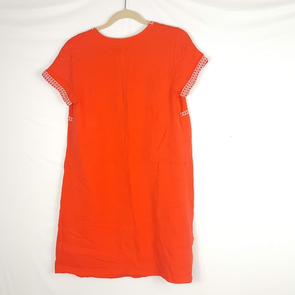 Old Navy Dress Womens Small Embroidered Short Sleeve - Picture 3 of 3